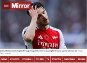 米兰,-阿森纳主场遭遇逆转，枪手错失反超机会