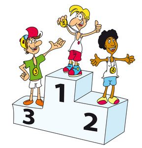 胜负之间，实力胜利者登上领奖台